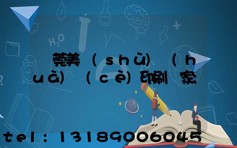 東莞美術(shù)畫(huà)冊(cè)印刷廠家